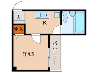 間取図 ポコアポコ須磨板宿