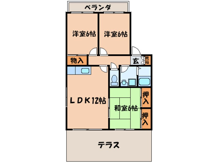 間取図 メゾン・ド・遊