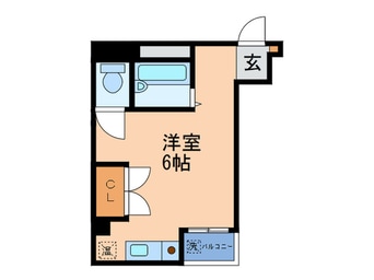 間取図 レジデンスイン梅田