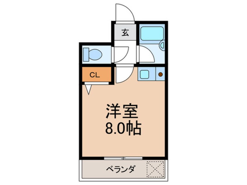 間取図 ブル－ハイム