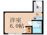 ヤンレジデンス 1Kの間取り