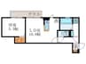 Ｄ－ＲＯＯＭ桂川 1LDKの間取り