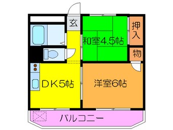 間取図 ベルメゾン