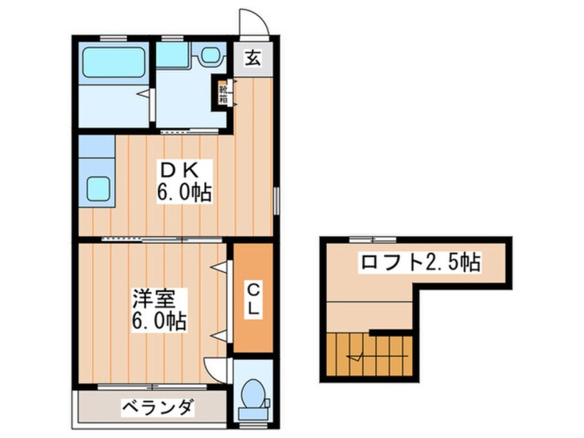 間取図 南ハイツ３号棟