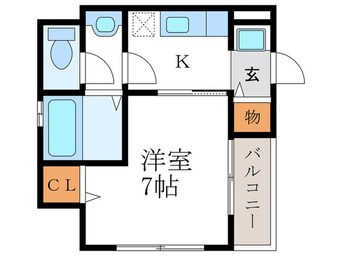 間取図 グランスクエア桂東