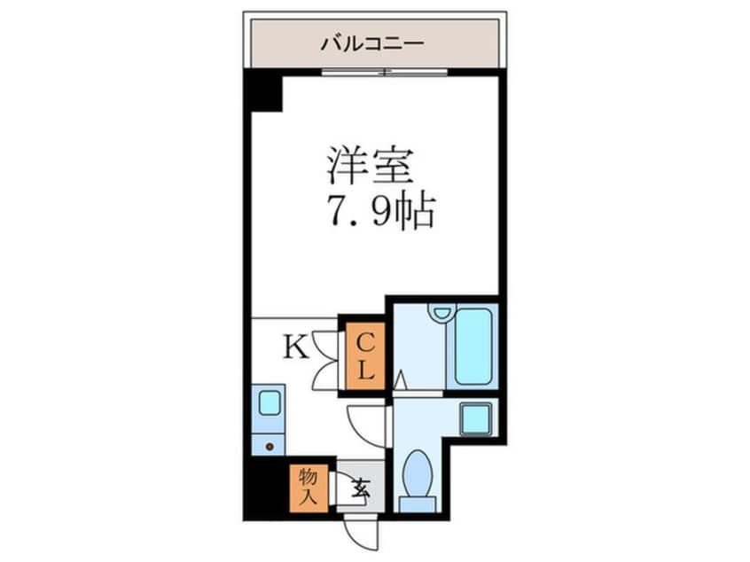 間取図 高辻ロイヤルフラッツ