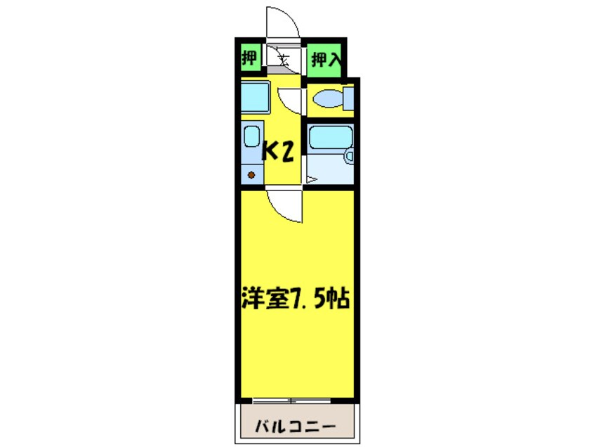 間取図 ヴィラリビエ－ル堺