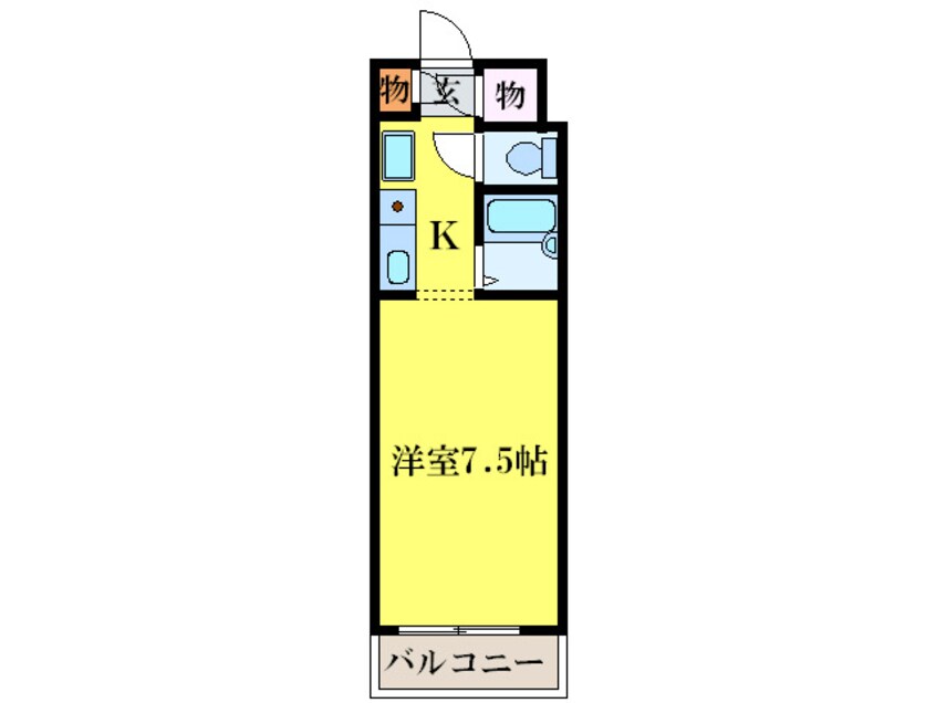 間取図 ヴィラリビエ－ル堺