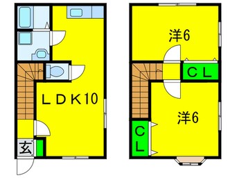 間取図 パインコート玉出