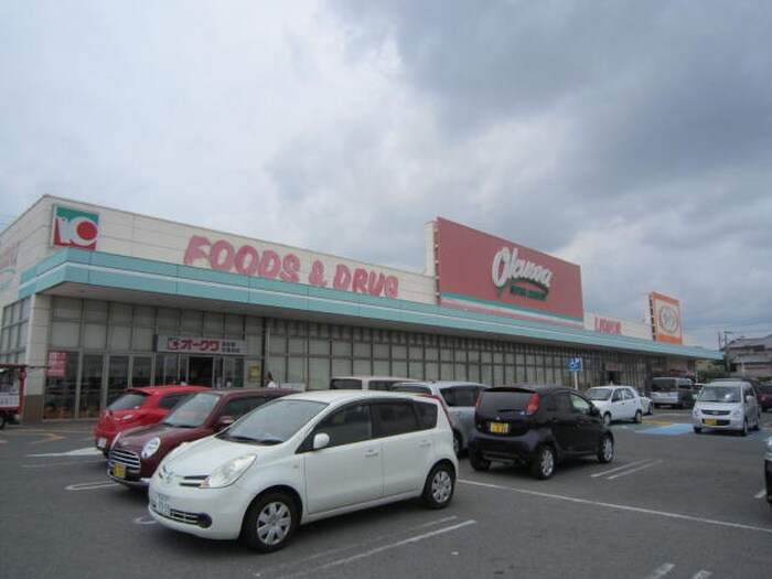 オークワ　松風台店(スーパー)まで800m サンガーデン日根野Ｃ棟