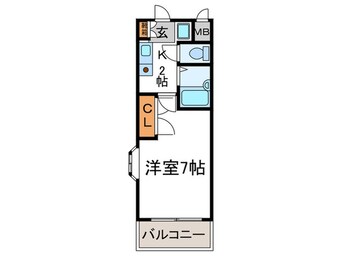 間取図 ハイツコンフォートＡ棟