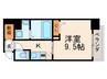 ジョイシティ二条城前 1Kの間取り