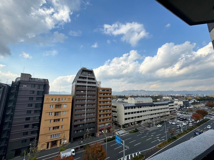 室内からの展望 ジョイシティ二条城前