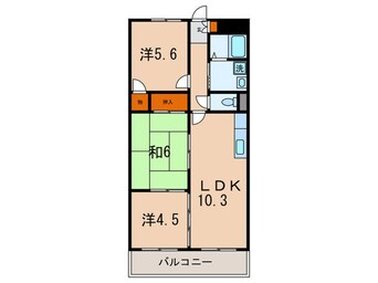 間取図 ピアルミエ－ル