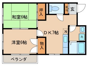 間取図 沢町ハイツ