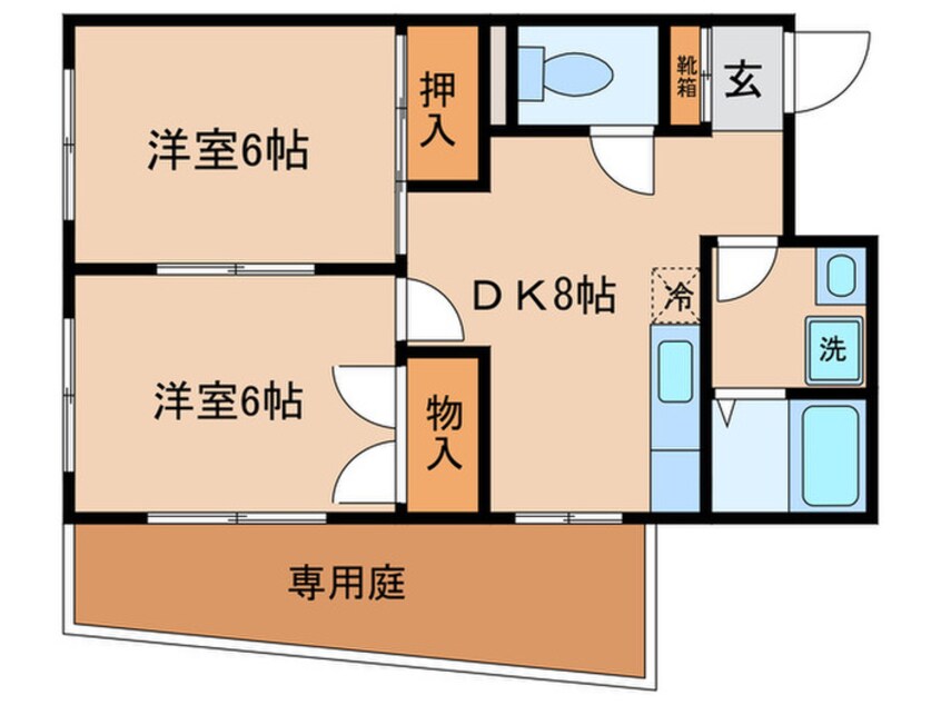 間取図 沢町ハイツ