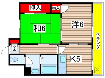 間取図 アスエ武庫之荘