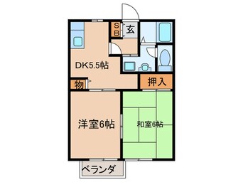 間取図 ビ－ラインならやま