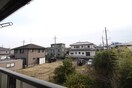 室内からの展望 シティパル祝園