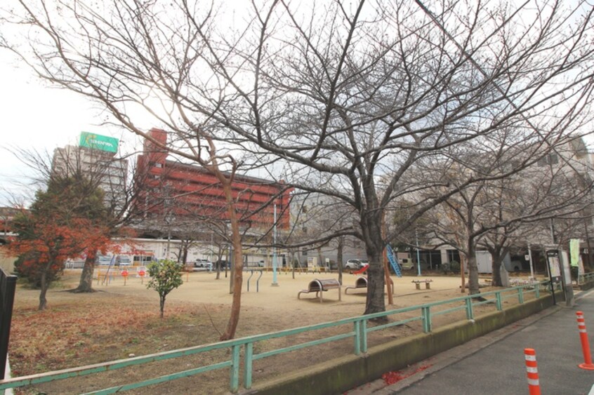 桑津北公園(公園)まで140m ﾀﾞｲﾔﾓﾝﾄﾞﾌｼﾞ天王寺東　ﾌﾟﾗﾁﾅ