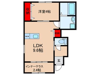 間取図 アンソレイユ宝塚