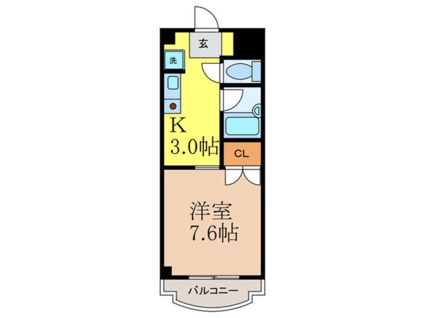 間取図 クリエイティブステ－ジＮ