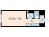 サイト烏丸三条町 1Rの間取り