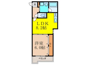 間取図 リブ・シャイン青葉丘南
