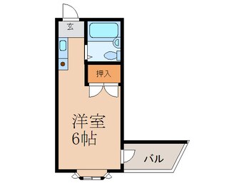 間取図 カルム山手