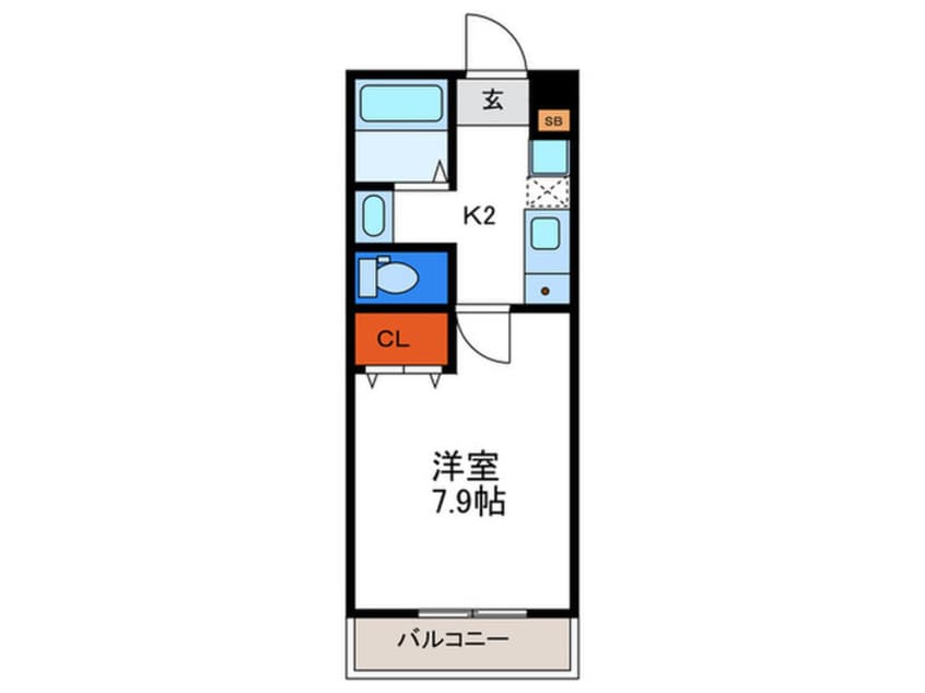 間取図 Largo讃州寺