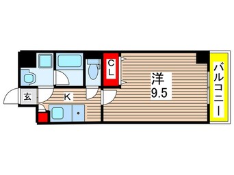 間取図 シャイン帷子ノ辻