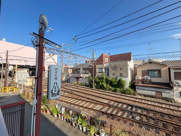 室内からの展望 シャイン帷子ノ辻