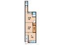 Eco　cube瓢箪山の間取図