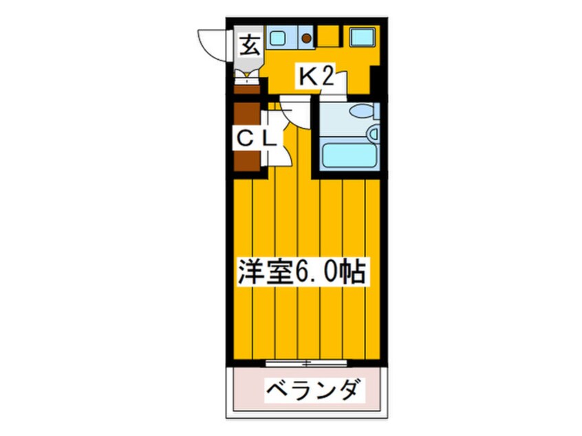 間取図 ライフコ－ト清水谷