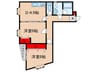 ダイイチホームビル 2DKの間取り