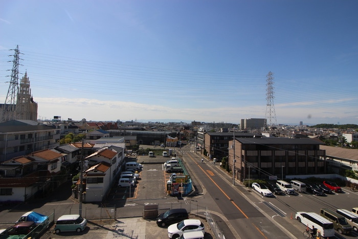 室内からの展望 S.field清水町