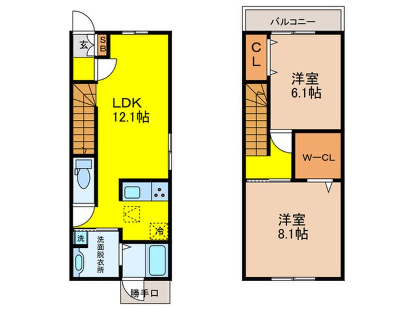 間取図 ハイムマモリⅡ