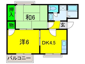 間取図 グレイス綾園