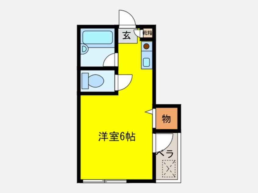 間取図 露口第二ビル