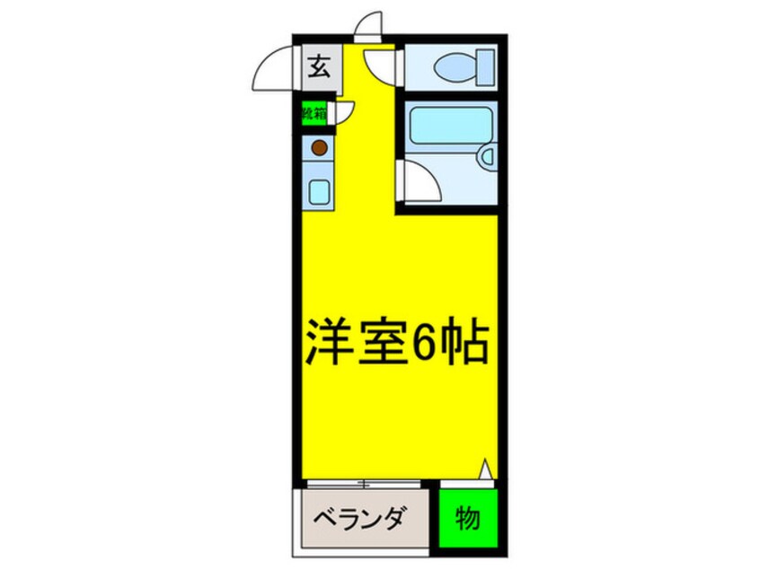 間取図 露口第二ビル