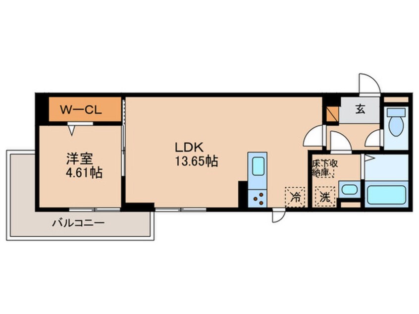 間取図 AL