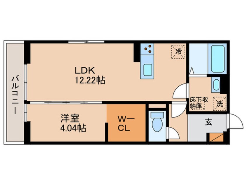 間取図 AL