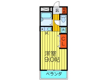 間取図 第２クラウンハイツ