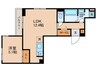 仮)D-ROOM末広町 1LDKの間取り