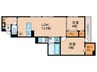 仮)D-ROOM末広町 2LDKの間取り