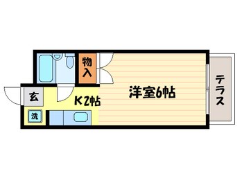 間取図 パストラル桂
