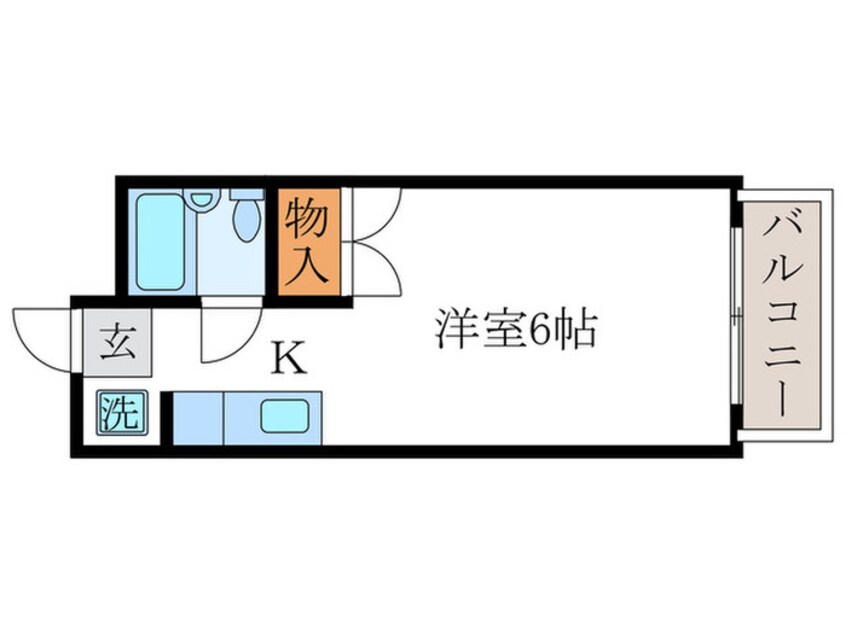 間取図 パストラル桂