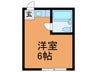 ハイツサニ－サイド 1Rの間取り