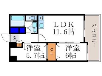 間取図 メゾン・ドゥ・ユキ