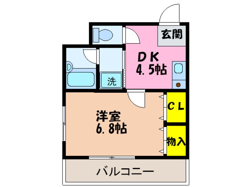 間取図 メゾン山下